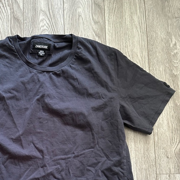 Zanerobe Black Men’s crew neck t-shirt - Picture 2 of 8